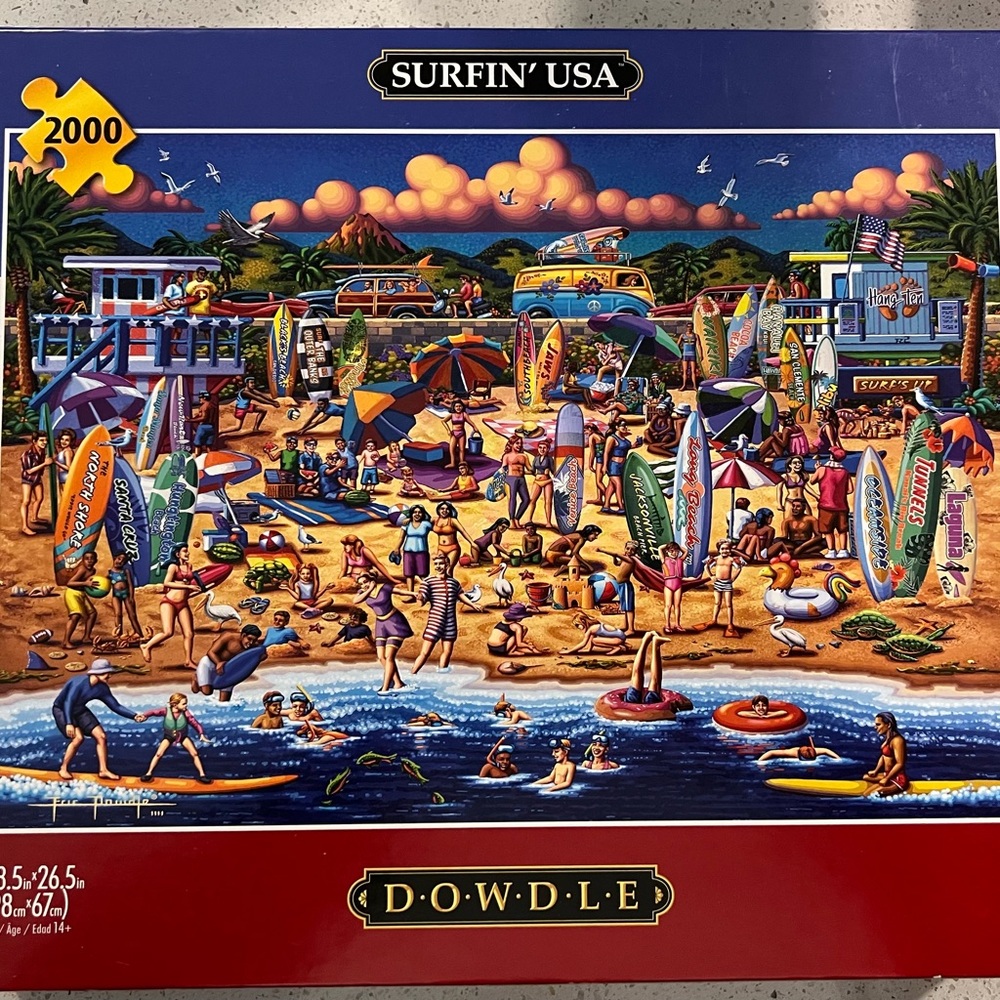 Dowdle puzzle 2000 piece